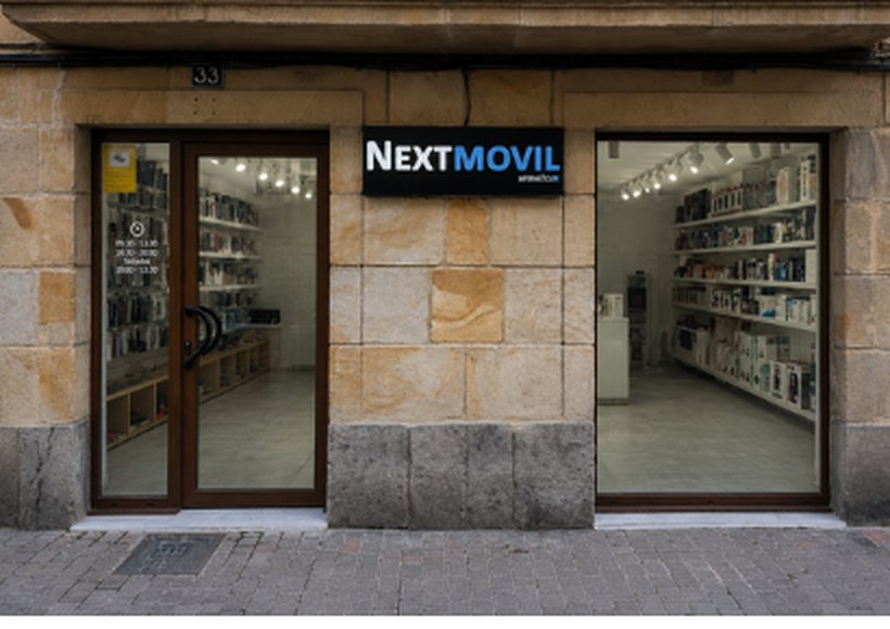 Mostrador de NEXTMOVIL Informática en Altsasu